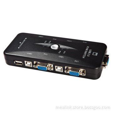 4 Port Kvm Switcher (USB Type)